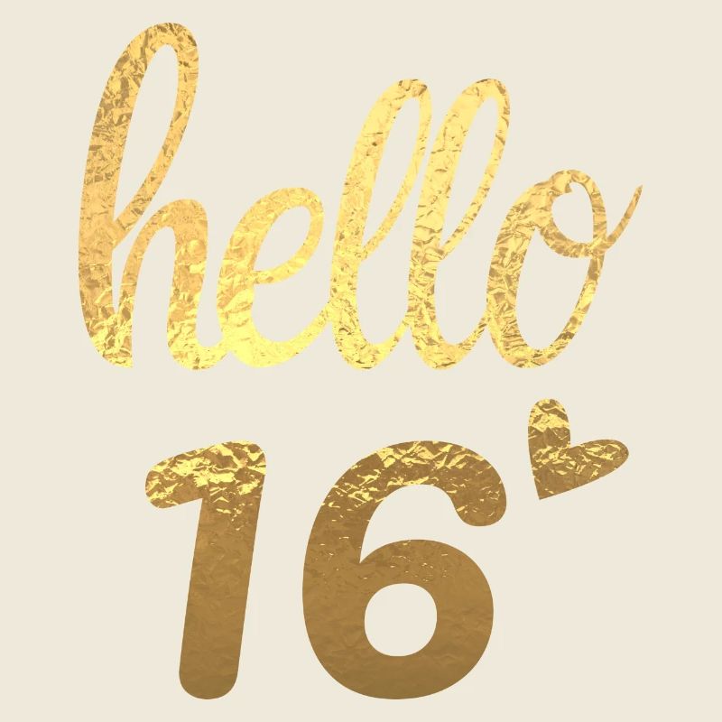 Hello 16 doré