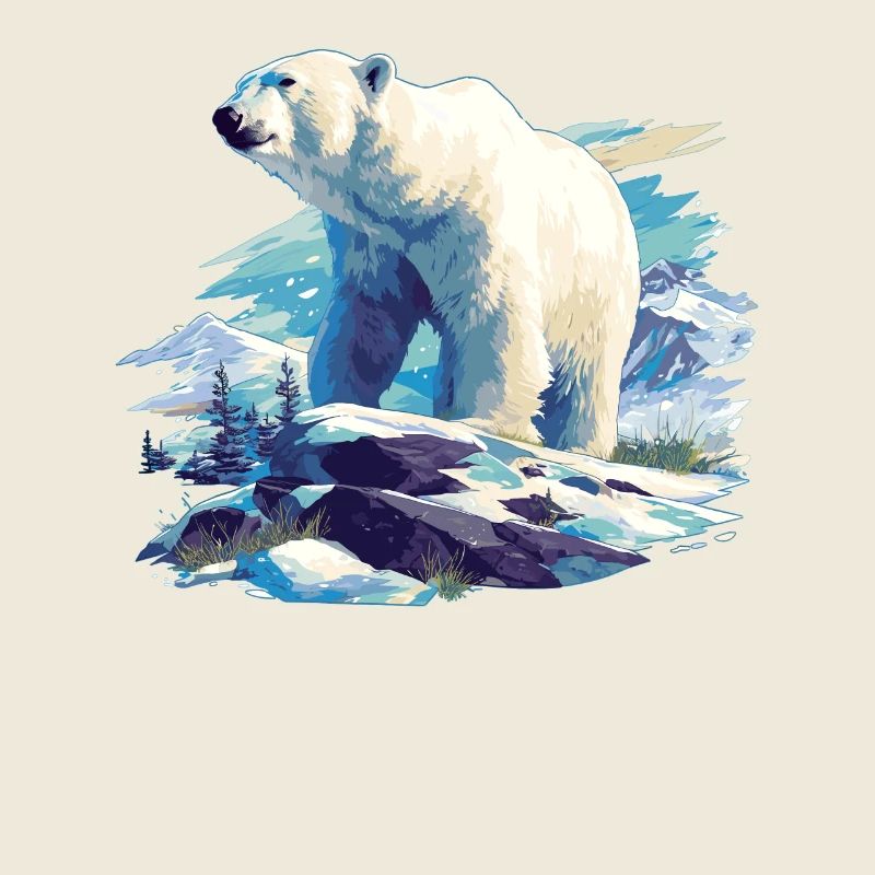 Polar Bear Eisbären Eisbär