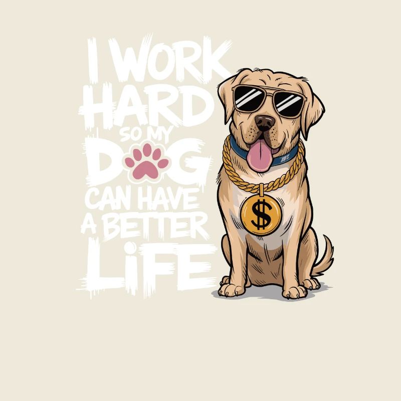 I work hard