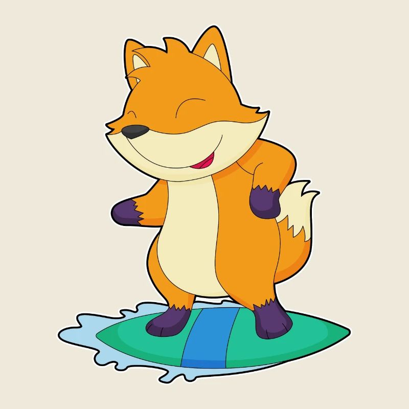 Fuchs Surfer Surfbrett