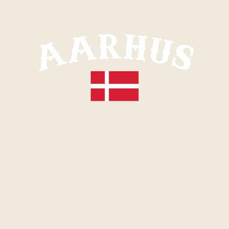 Aarhus Danemark Drapeau danois Proud Dane
