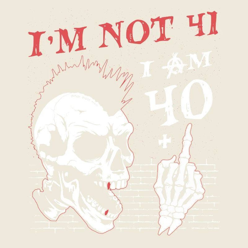 Ich bin 40 plus Mittelfinger - 41. Geburtstag