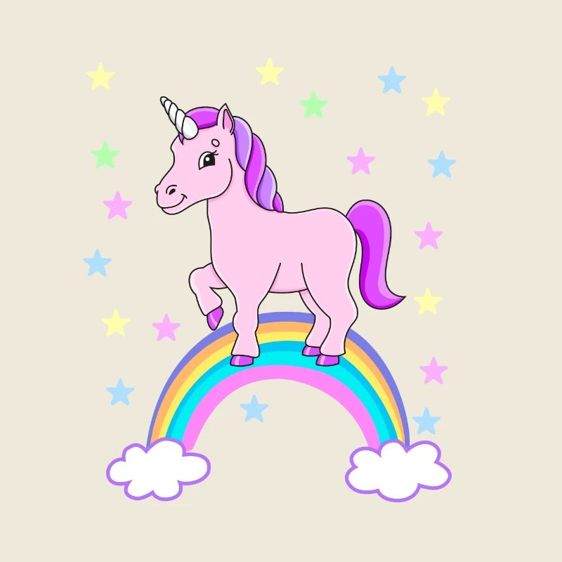 Einhorn Regenbogen Geschenkidee