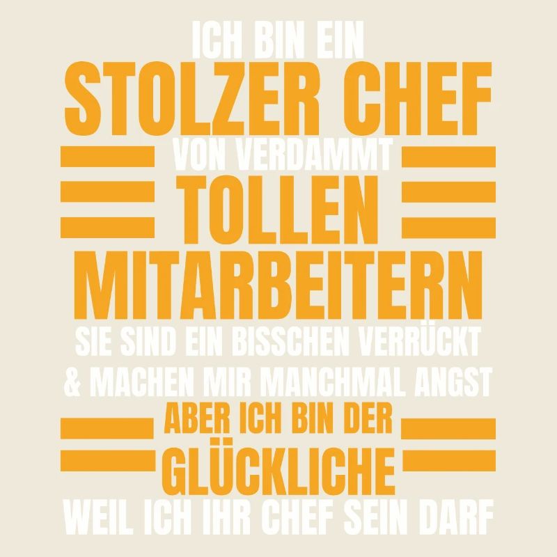Ich Bin Ein Stolzer Chef Geburtstag Geschenk