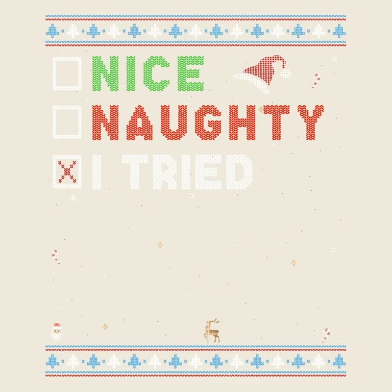 Nett oder frech - ich habe es mit dem Weihnachtsmann versucht