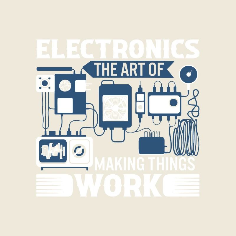 Electronics: The art of making things work.