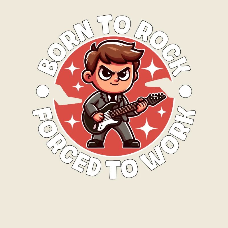 BORN TO ROCK FORCED TO WORK