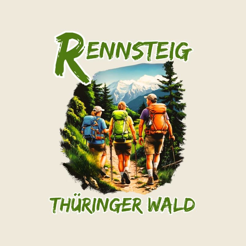 Rennsteig-Forêt de Thuringe-Thuringe