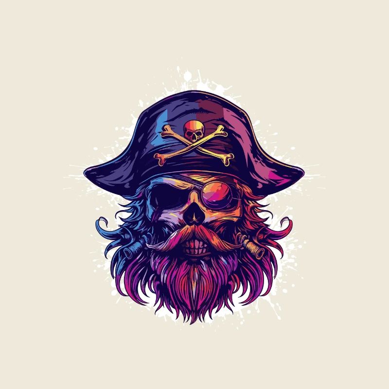 Pirate Skull Captain