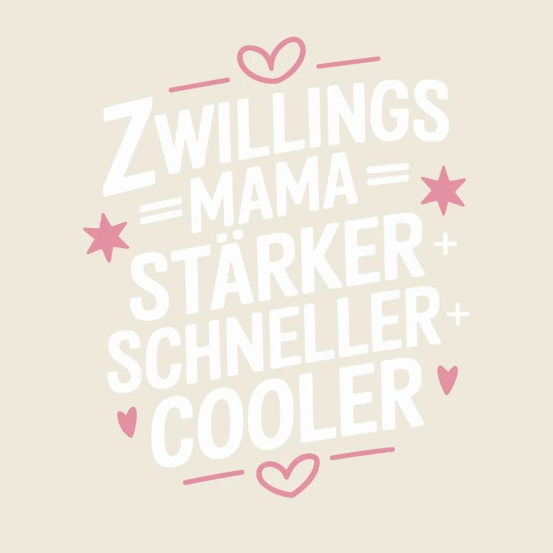 Zwillings Mutter Zwillingsmama Zwillinge Mama