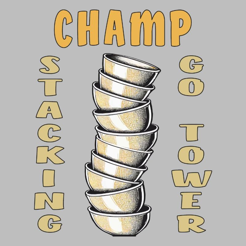 CUP STACKING CHAMP GO TOWER