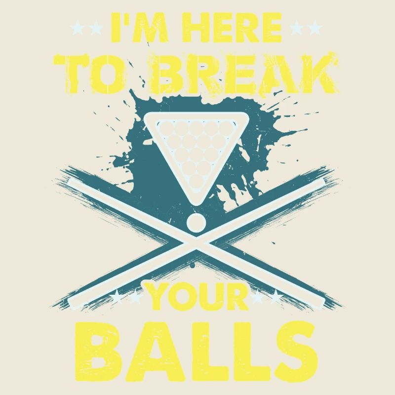 Billardspieler Geschenk Billard Queue Billardtisch