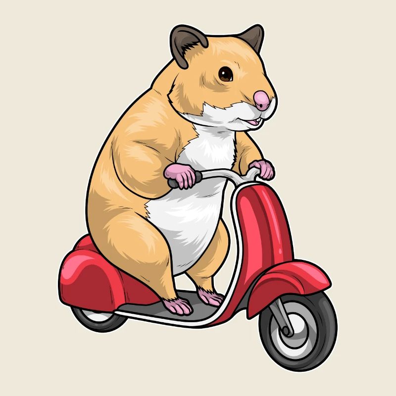 Hamster Motorroller