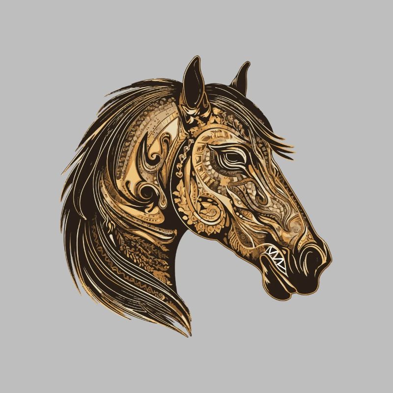 Portrait de cheval