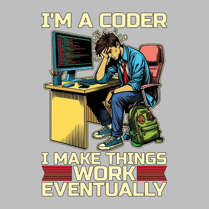 I'm A Coder I Make Things Work Developer Coders