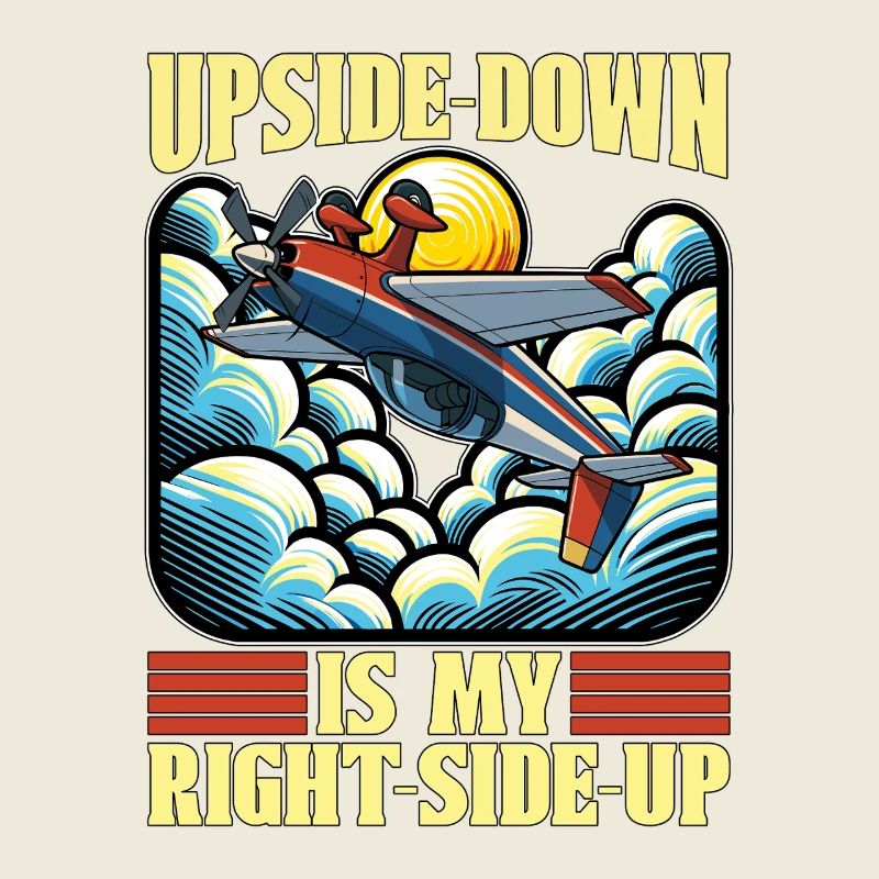 Aerobatic Pilot Upside-Down Is My Right RC Pilot