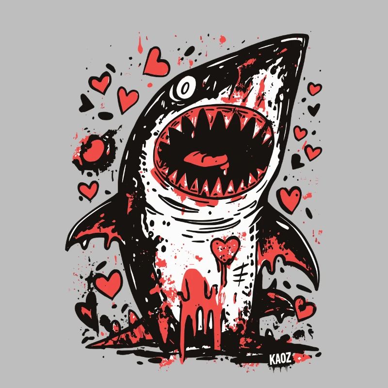 Requin en mal d’amour avec palpitations