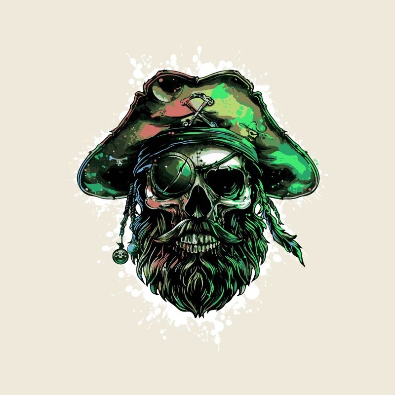 Pirate Skull Captain