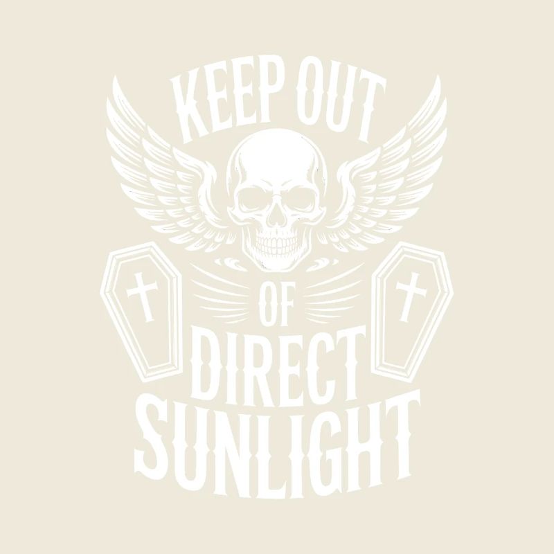 Tenir à l’abri de la lumière directe du soleil ! Vampire Goth Emo