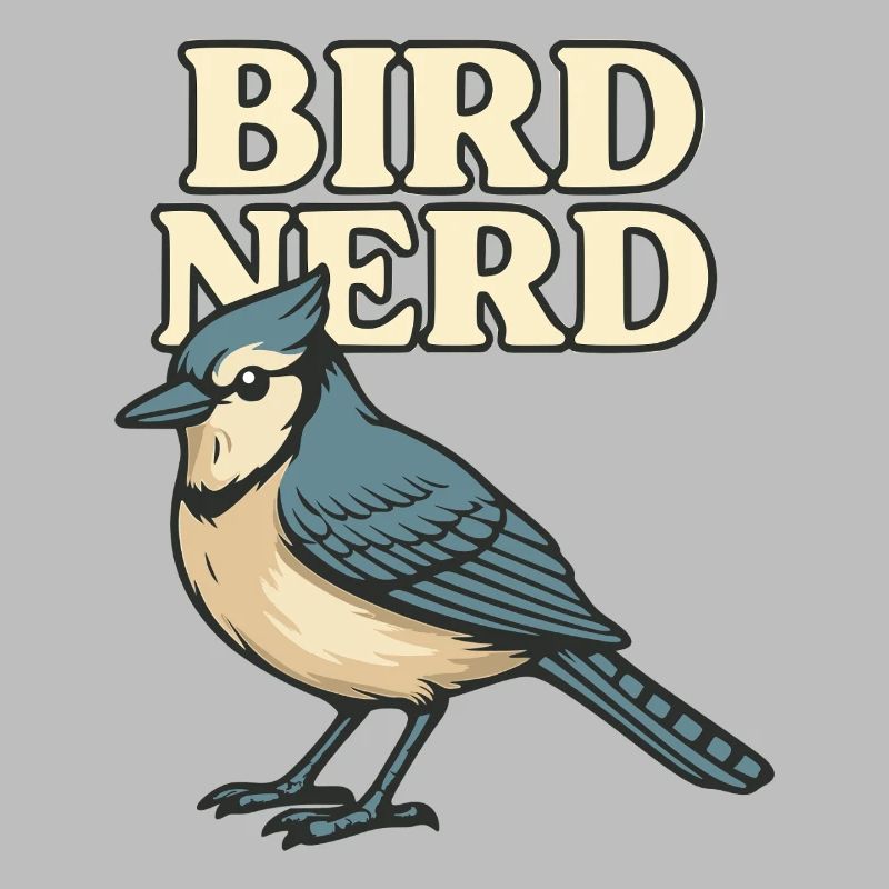 Vogel Nerd Motiv 2