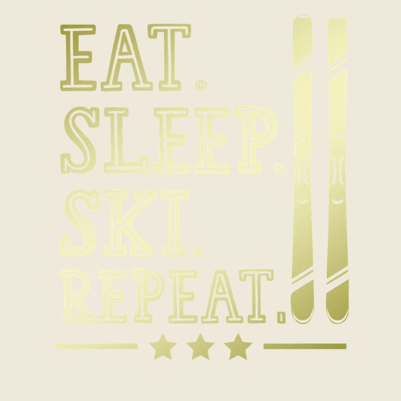 Manger dormir Ski Répéter