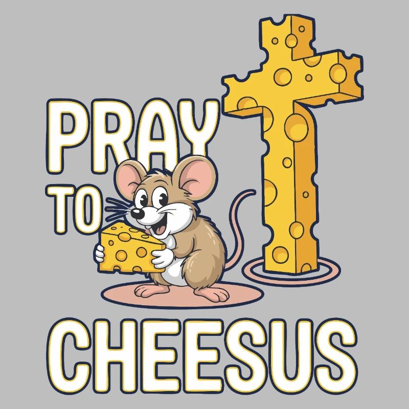 Priez le cheesus – Croix de souris et de fromage