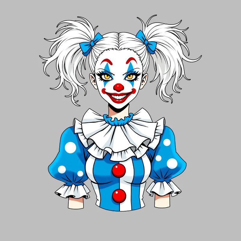 Mädchen Clown Girlfriend Zirkus