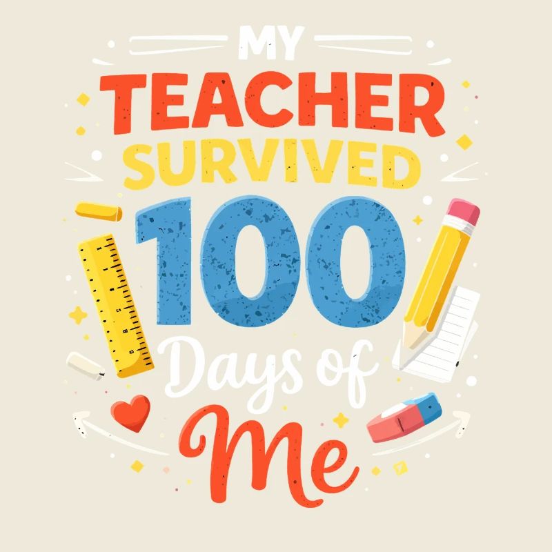 Teacher survives 100 days