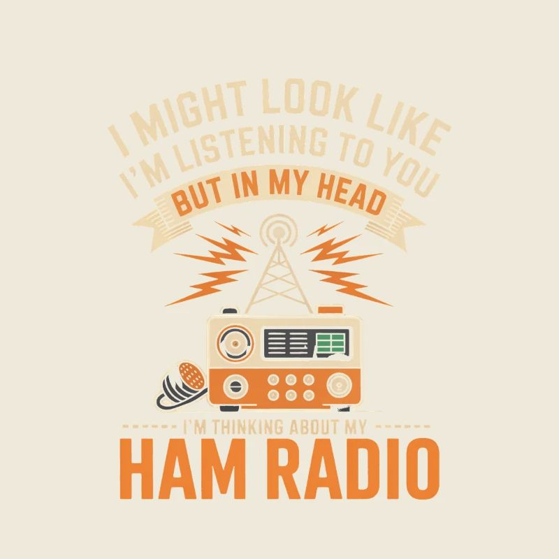 Ham Radio Daydreams Retro Tee