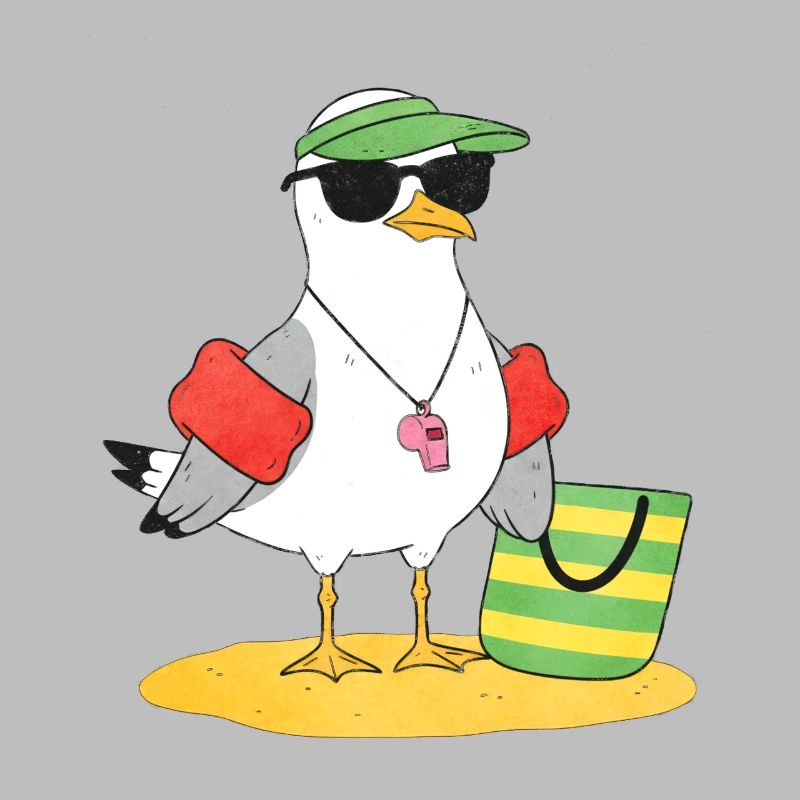 Seagull Beach Look