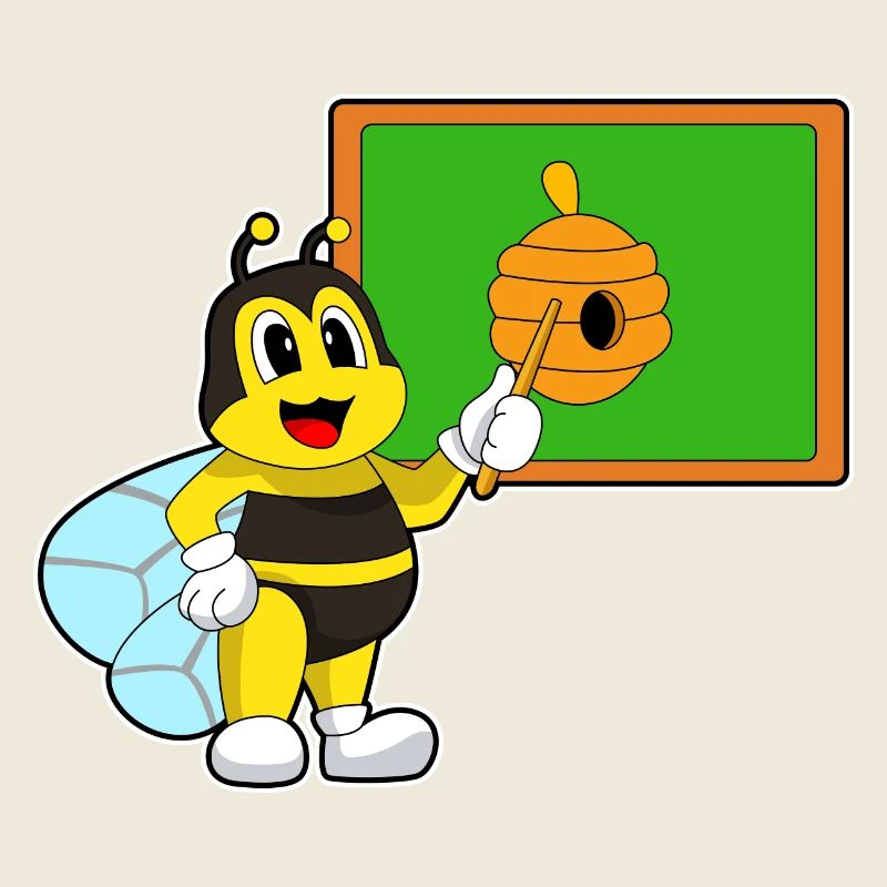 Bee Teacher Pointer Bee Nest