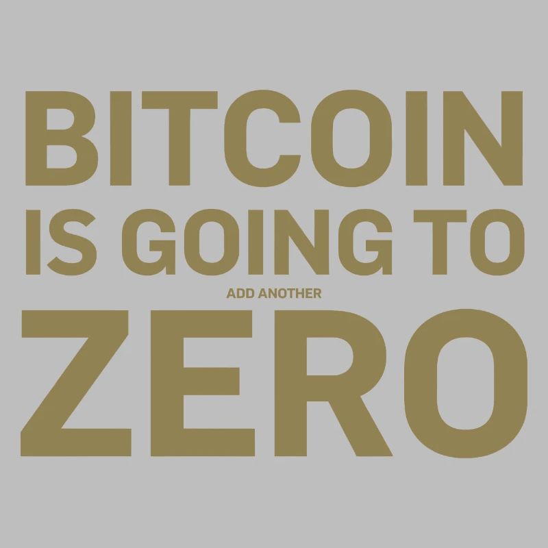 Bitcoin Sprüche Bitcoin wird noch eine Null hinzuf