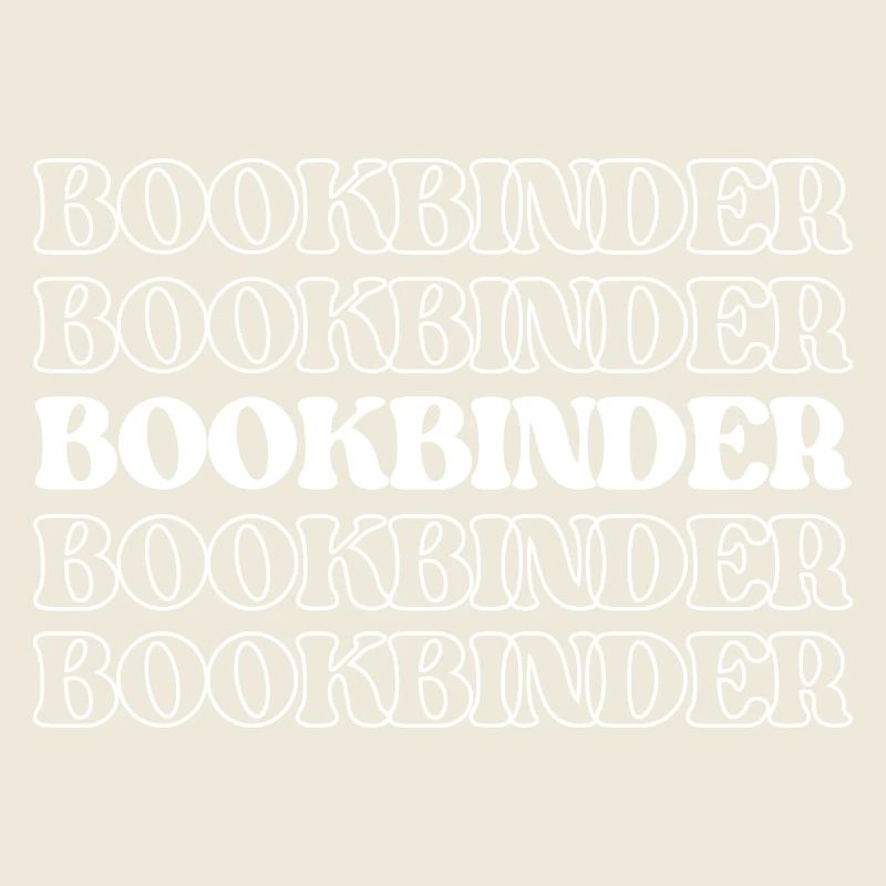 Buchbinder Buchbinder Bucharbeiter Buchflicker Buch
