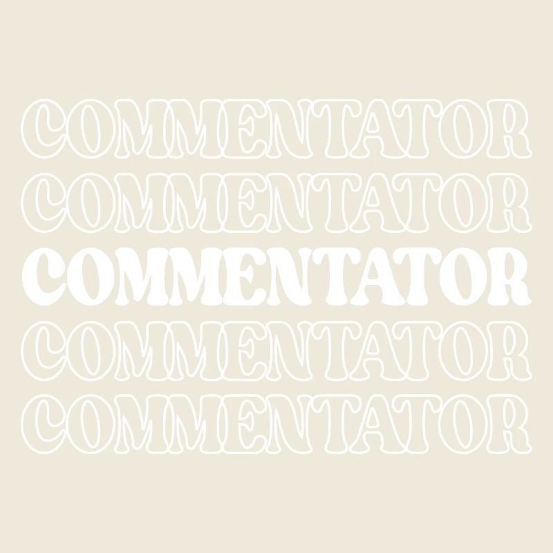 Kommentator Moderator Ansager Sender