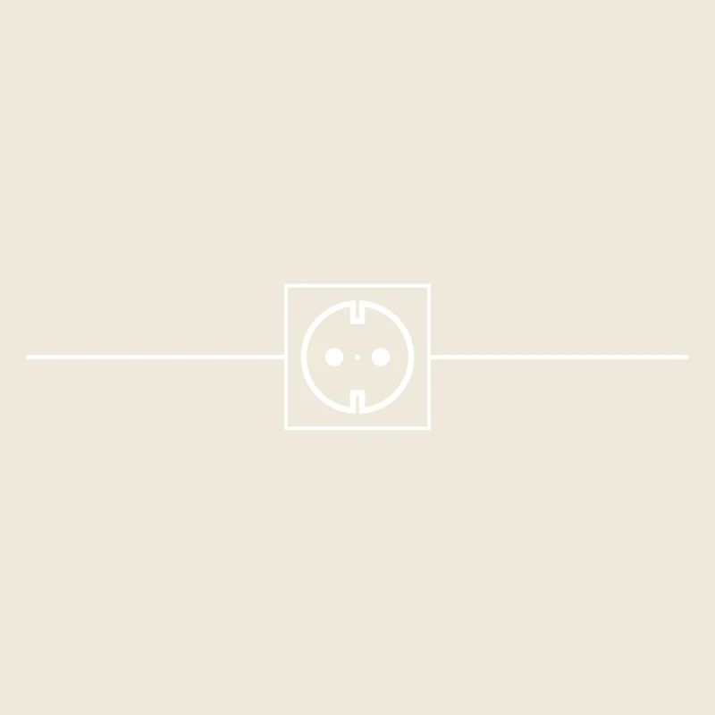 Steckdose Logo Strom Elektriker