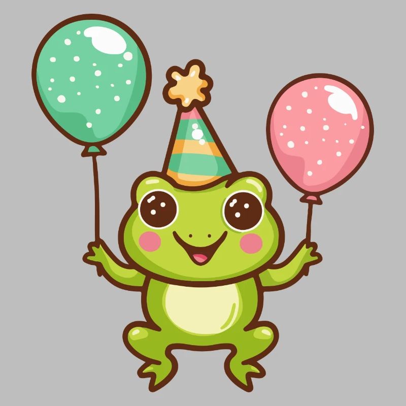 Frosch Geburtstag Comic