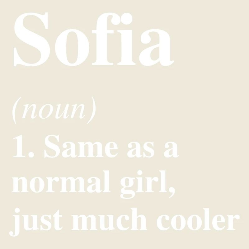 Sofia Définition Cool Nom Dire Cadeau