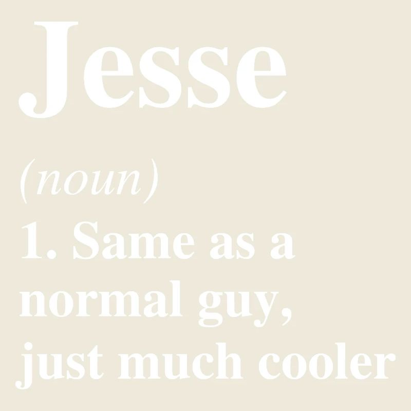 Jesse Definition Cooler Name Spruch Geschenk