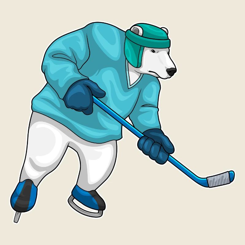 Eisbär Eishockey Eishockeyschläger