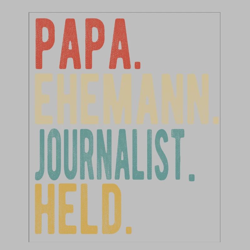 Journalist Papa Ehemann Held