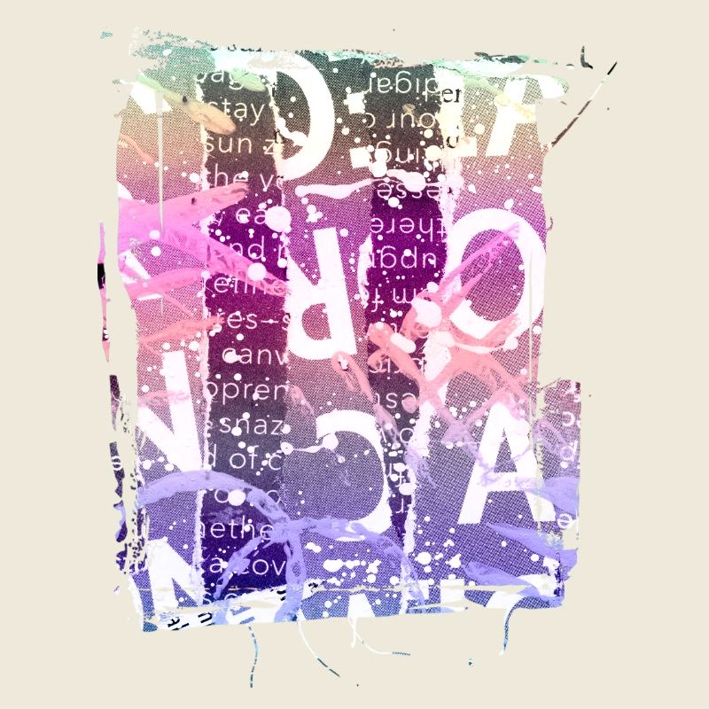 Newspaper Clips Scrapbook Magazines Alphabet Code