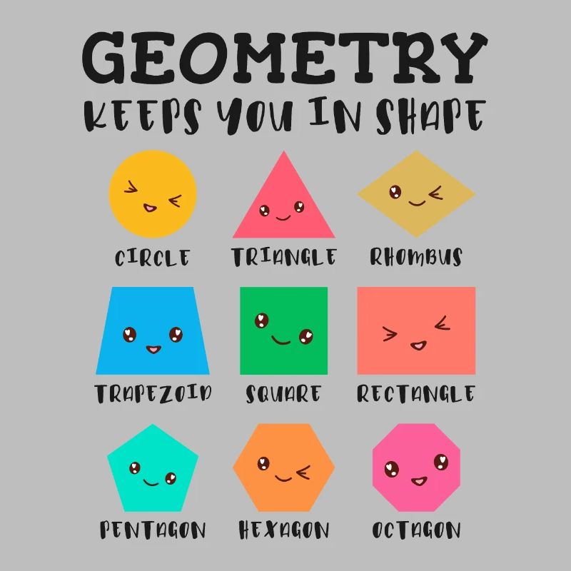 Geometry keeps you in shape, geometric shapes