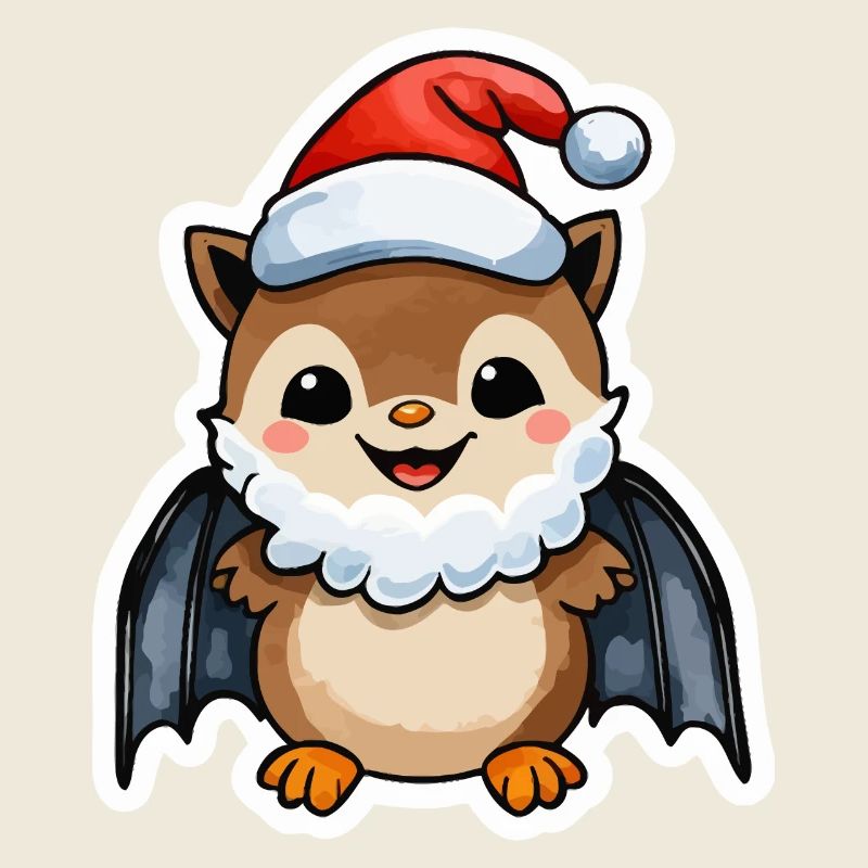 Fledermaus Weihnachten