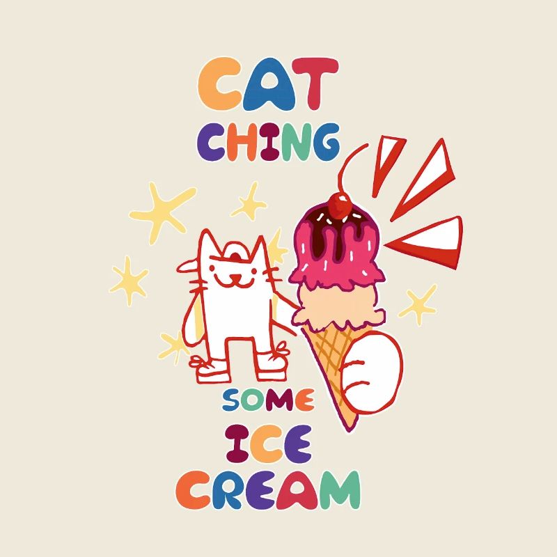 Catching some icecream