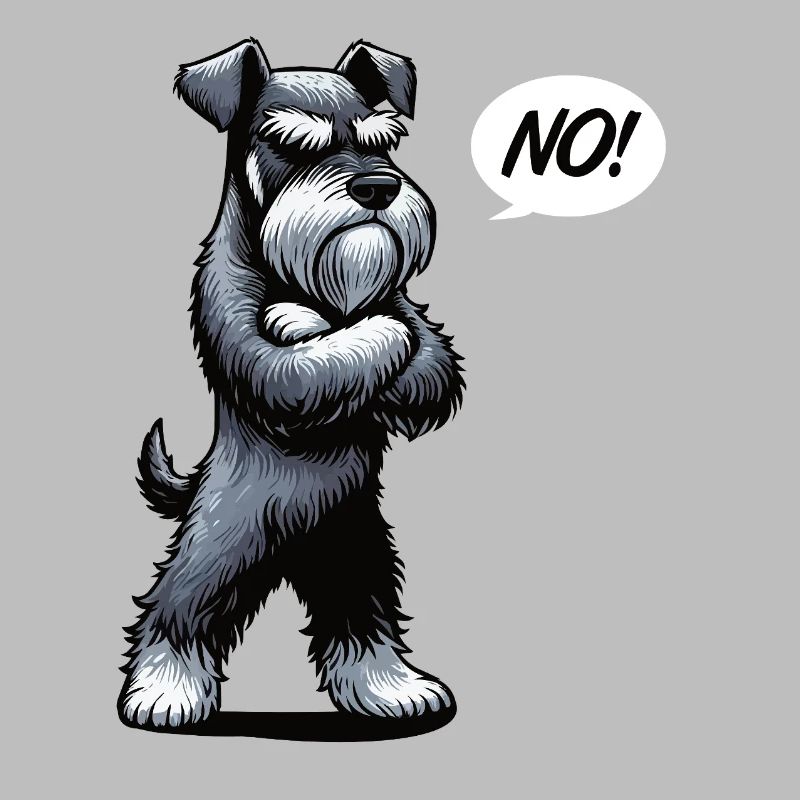 Pas de Schnauzer Schnauzer géant Propriétaire de Schnauzer