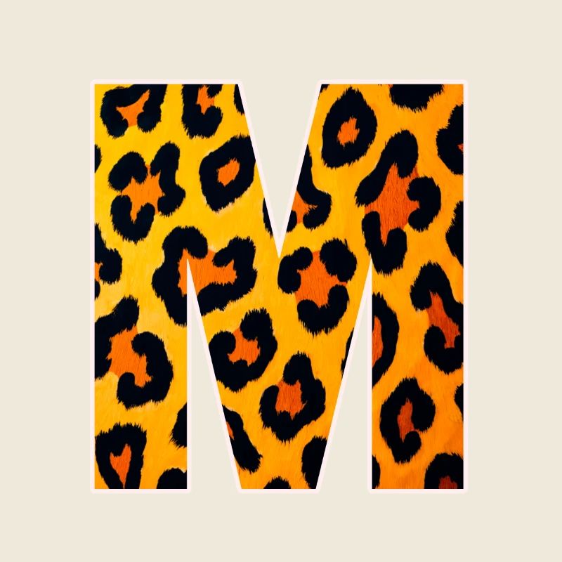 Leopard M Buchstabe