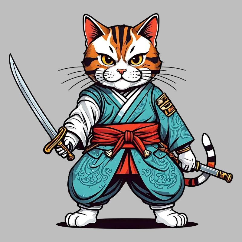 Samurai-Katze