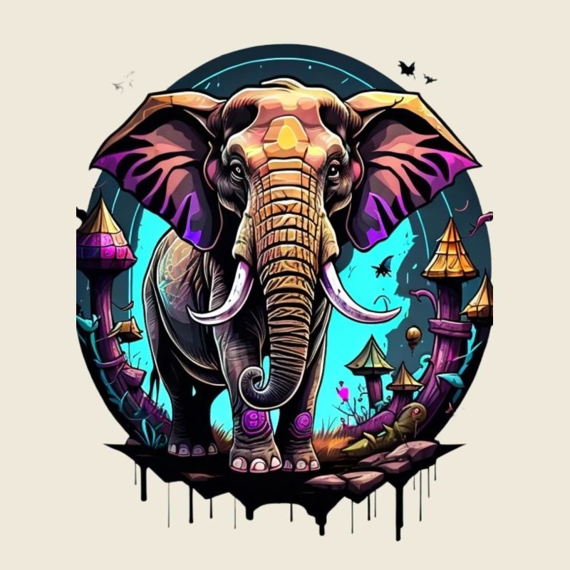 Graffiti Elephant