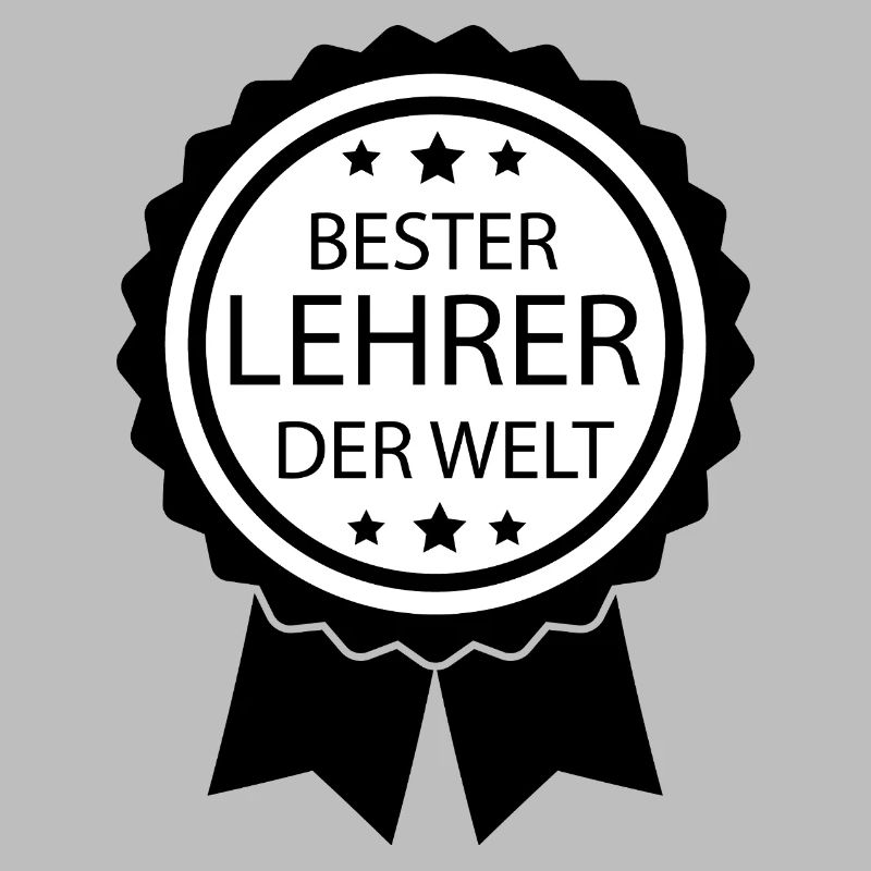 Bester Lehrer der Welt Geschenk Abschied Schule