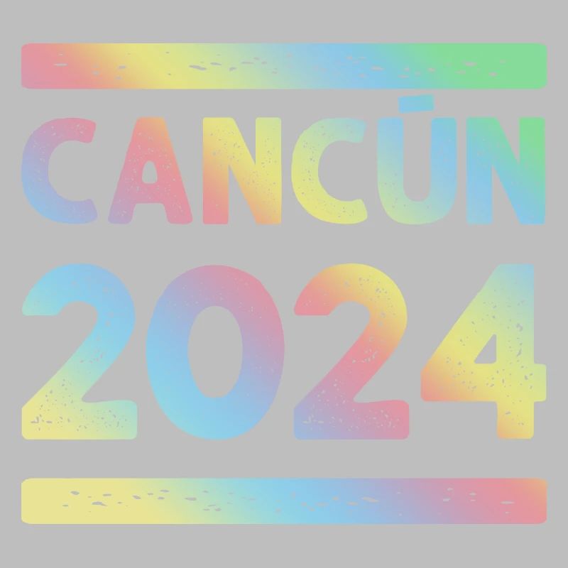 Cancun 2024 Bunt Urlaub Team